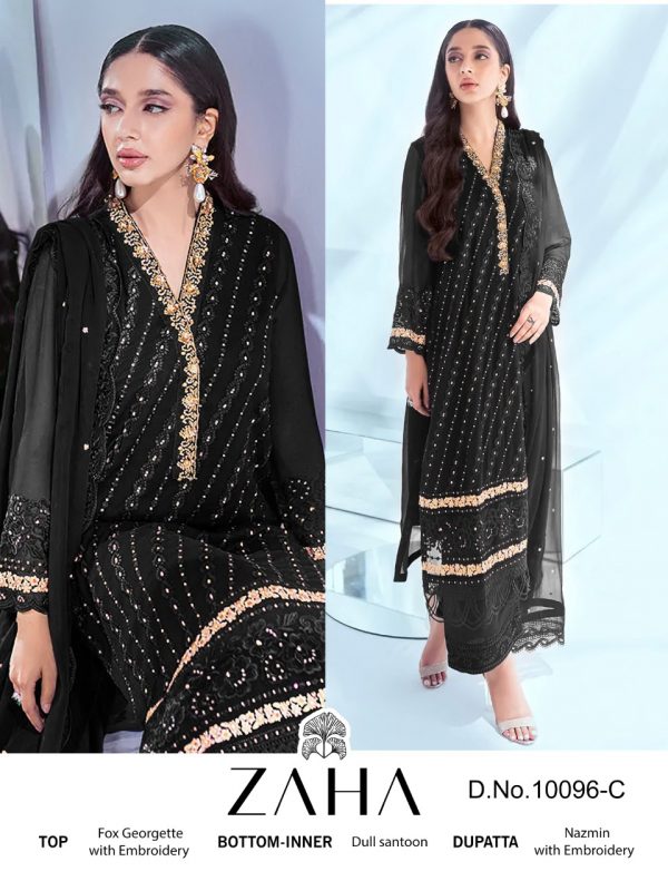 ZAHA 10096 C PAKISTANI SUITS MANUFACTURER