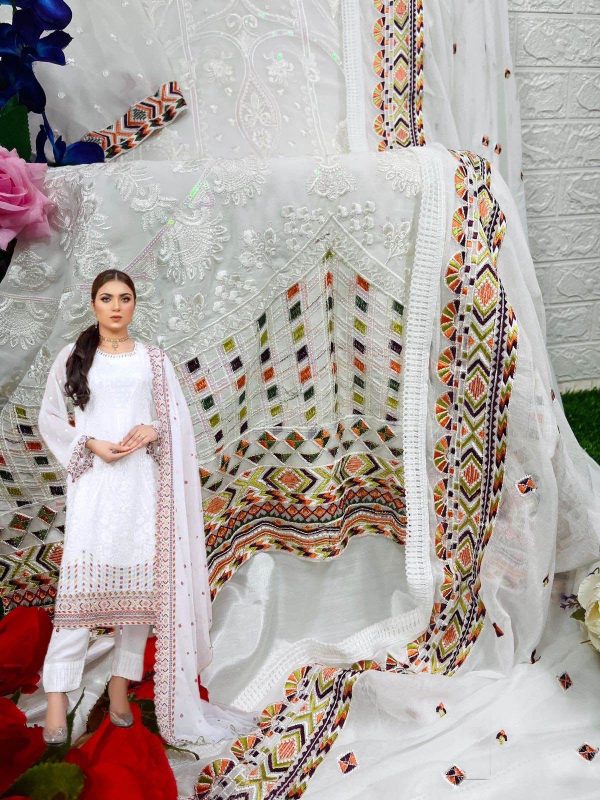 ZARQASH Z 3016 A PAKISTANI SUITS MANUFACTURER