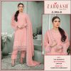 ZARQASH Z 3016 B PAKISTANI SUITS MANUFACTURER