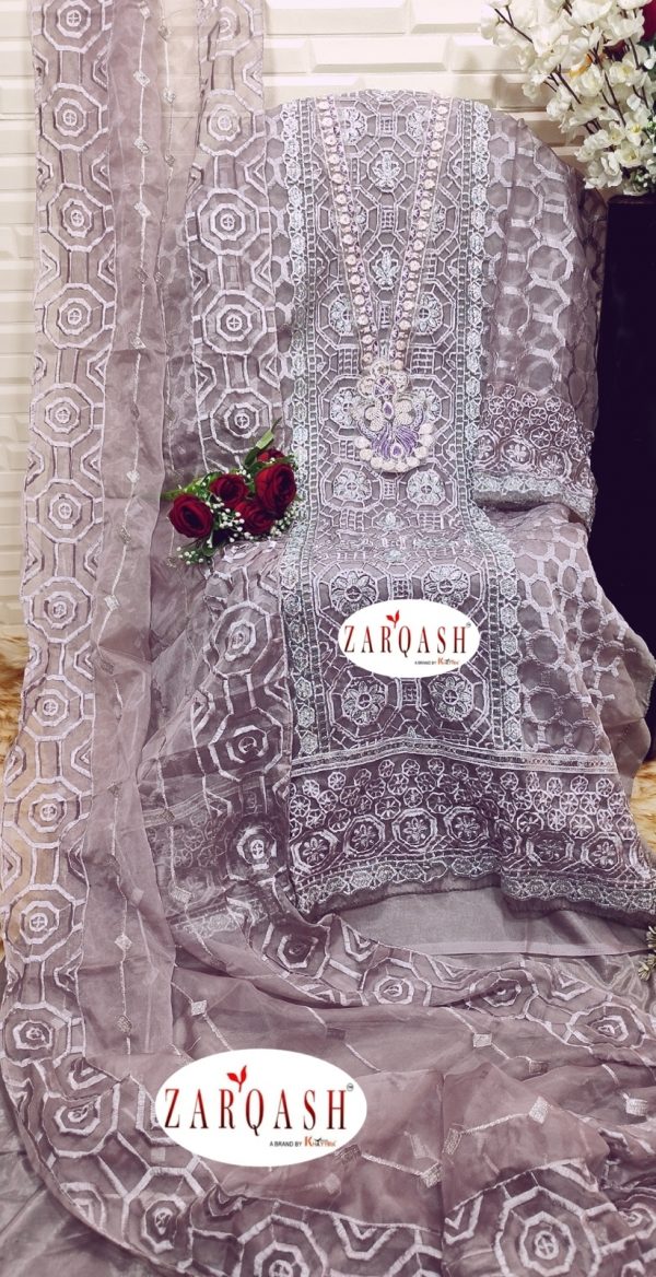 ZARQASH Z 3020 A PAKISTANI SUITS MANUFACTURER