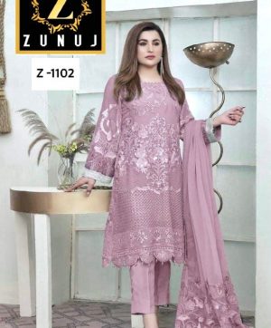 ZUNUJ DESIGNS Z 1102 PAKISTANI SUITS IN INDIA