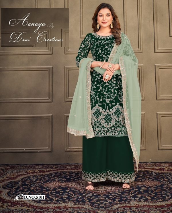 AANAYA 5101 VOL 151 PAKISTANI SUITS BY DANI CREATIONS