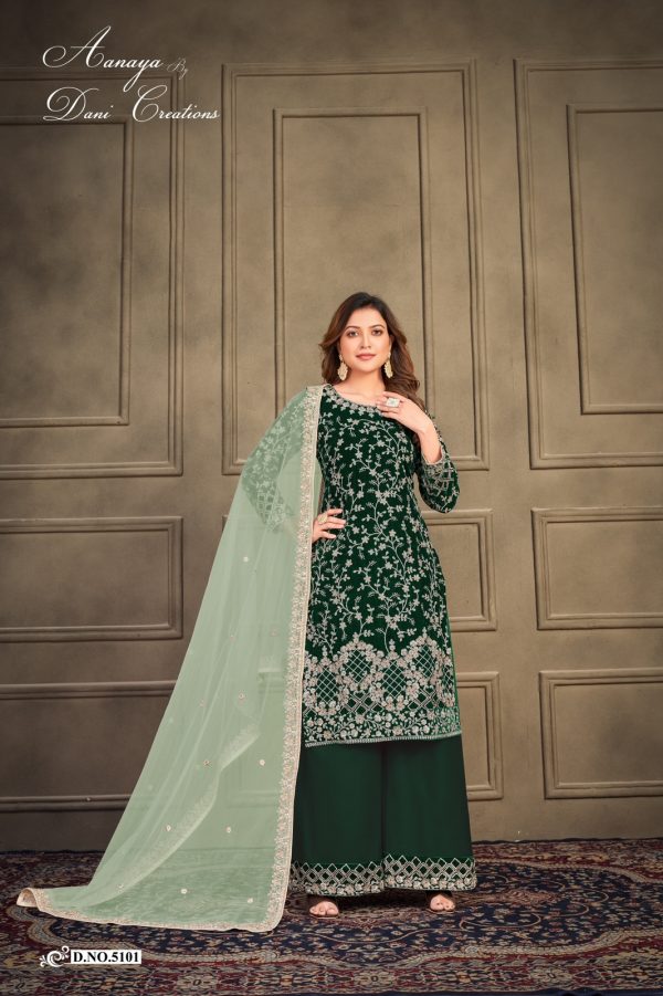 AANAYA 5101 VOL 151 PAKISTANI SUITS BY DANI CREATIONS