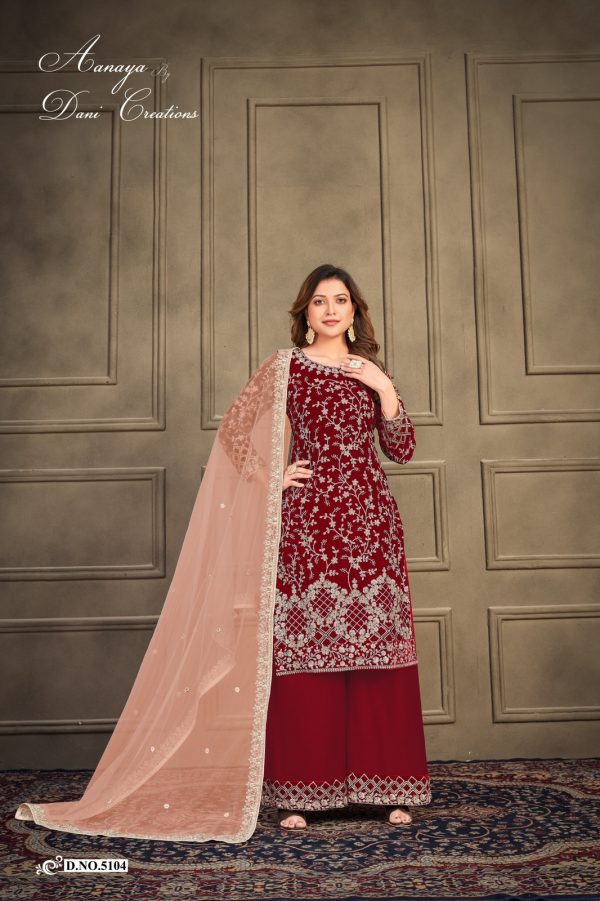 AANAYA 5104 VOL 151 PAKISTANI SUITS BY DANI CREATIONS