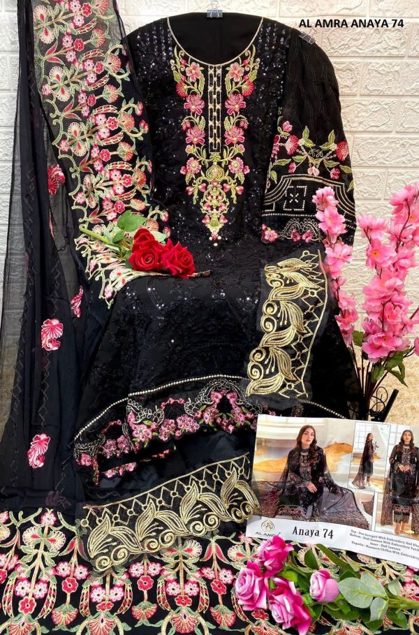 AL AMRA ANAYA 74 PAKISTANI SUITS IN INDIA