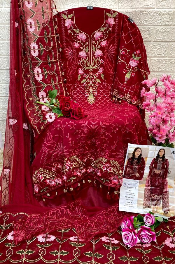 AL KHUSHBU ALK 3043 B PAKISTANI SUITS IN INDIA