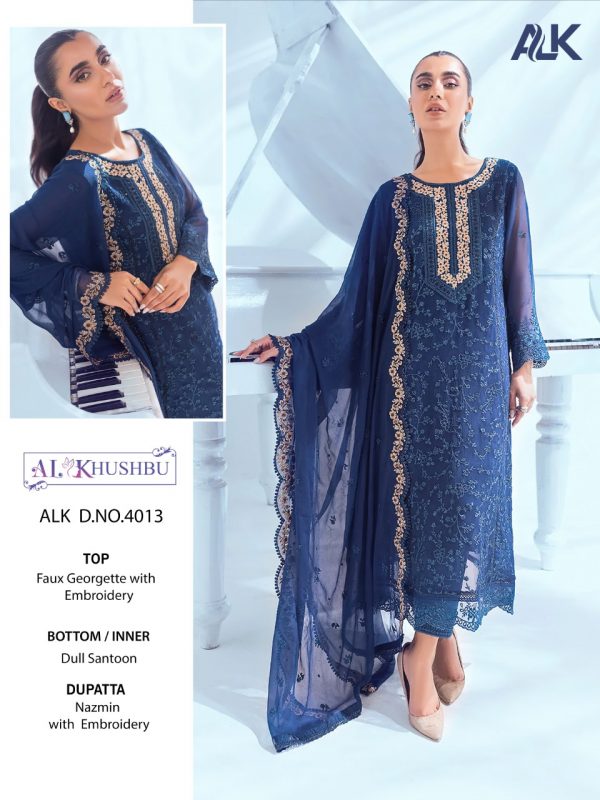 AL KHUSHBU ALK 4013 PAKISTANI SUITS IN INDIA