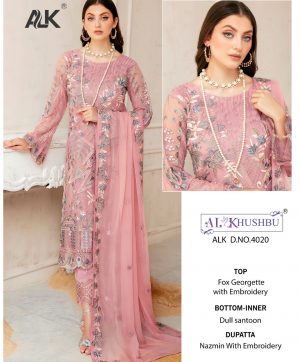 AL KHUSHBU ALK 4020 PAKISTANI SUITS MANUFACTURER