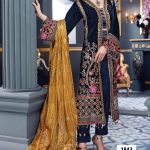 DEEPSY SUITS 1843 VELVET PAKISTANI SUITS