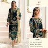 DEEPSY SUITS D 1043 VELVET PAKISTANI SUITS