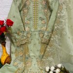 DEEPSY SUITS D 303 GREEN READYMADE SUITS IN INDIA