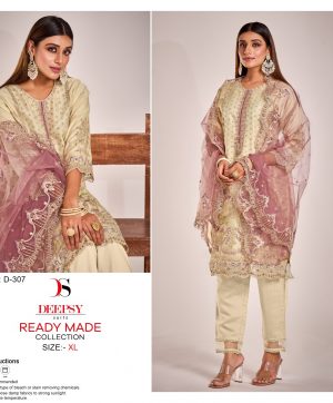 DEEPSY SUITS D 307 READYMADE PAKISTANI SUITS