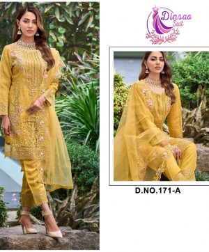 DINSAA SUIT 171 A PAKISTANI SUITS MANUFACTURER