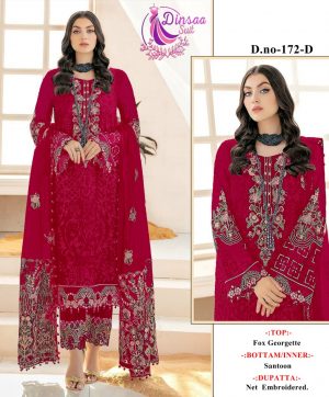 DINSAA SUIT 172 D PAKISTANI SUITS IN INDIA