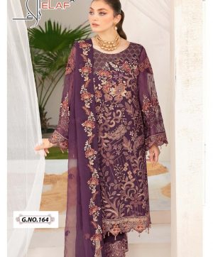 ELAF FASHION 164 PAKISTANI SUITS BY GALAXY FAB