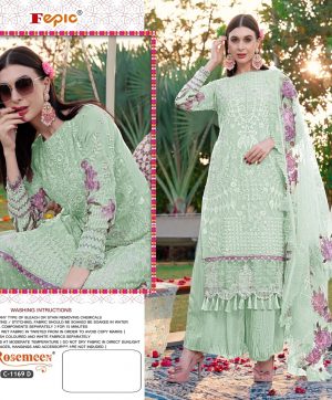 FEPIC C 1169 D ROSEMEEN PAKISTANI SUITS IN INDIA