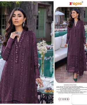 FEPIC C 1218 B ROSEMEEN PAKISTANI SUITS IN INDIA