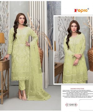 FEPIC C 1249 B ROSEMEEN PAKISTANI SUITS IN INDIA