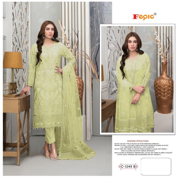 FEPIC C 1249 B ROSEMEEN PAKISTANI SUITS IN INDIA