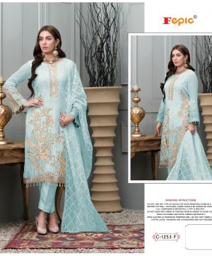 FEPIC C 1253 F ROSEMEEN PAKISTANI SUITS MANUFACTURER