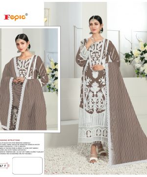 FEPIC C 1267 F ROSEMEEN PAKISTANI SUITS IN INDIA