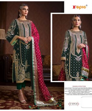 FEPIC C 1276 B ROSEMEEN PAKISTANI SUITS IN INDIA