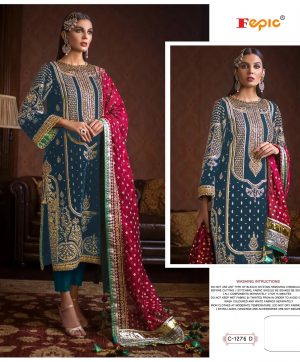 FEPIC C 1276 D ROSEMEEN PAKISTANI SUITS IN INDIA