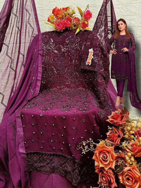 FEPIC C 1280 A ROSEMEEN PAKISTANI SUITS IN INDIA