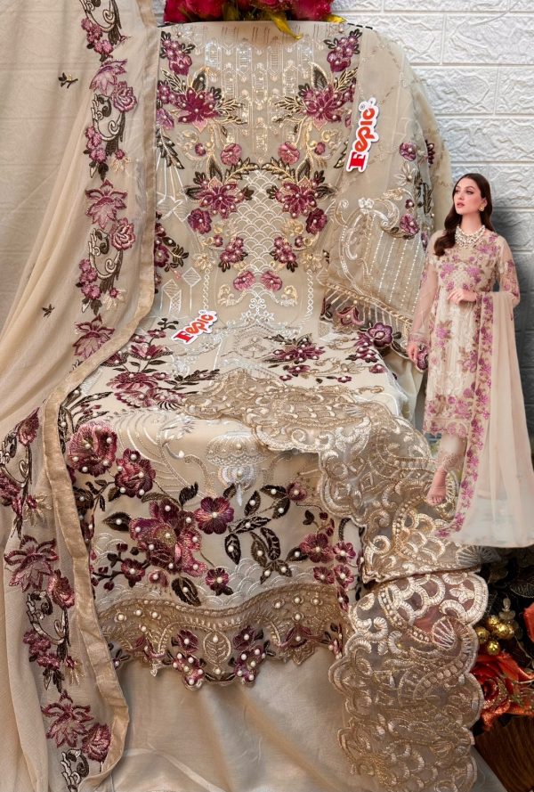 FEPIC C 1296 ROSEMEEN PAKISTANI SUITS IN INDIA