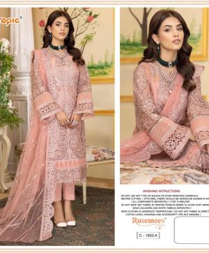 FEPIC C 1503 A ROSEMEEN PAKISTANI SUITS IN INDIA