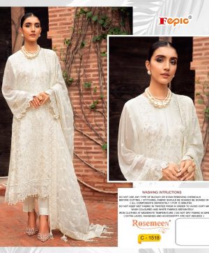 FEPIC C 1518 ROSEMEEN PAKISTANI SUITS MANUFACTURER