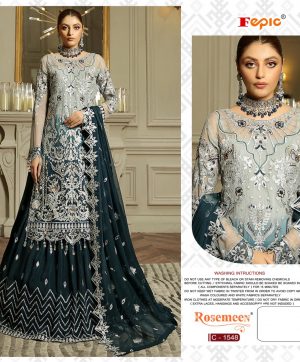 FEPIC C 1548 ROSEMEEN PAKISTANI SUITS IN INDIA