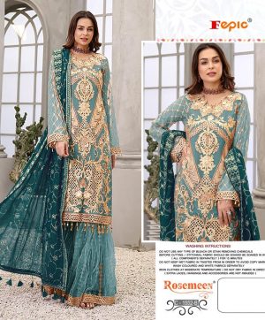 FEPIC C 1552 B ROSEMEEN PAKISTANI SUITS IN INDIA