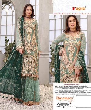 FEPIC C 1552 C ROSEMEEN PAKISTANI SUITS IN INDIA