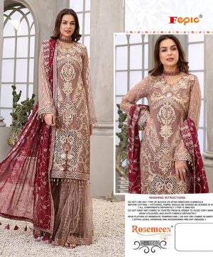 FEPIC C 1552 ROSEMEEN PAKISTANI SUITS IN INDIA