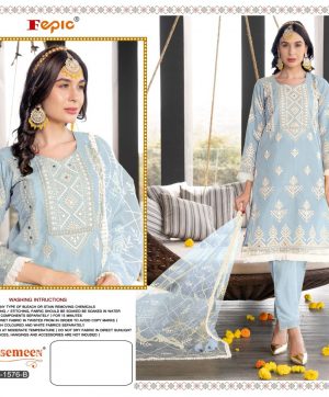 FEPIC C 1576 B ROSEMEEN PAKISTANI SUITS IN INDIA