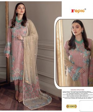 FEPIC D 5240 C ROSEMEEN PAKISTANI SUITS IN INDIA