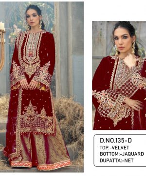 KALEESHA FAB 135 D PAKISTANI SUITS MANUFACTURER