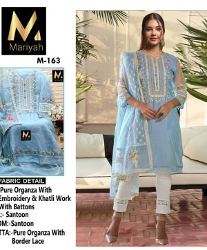 MARIYAH DESIGNER M 163 PAKISTANI SUITS IN INDIA