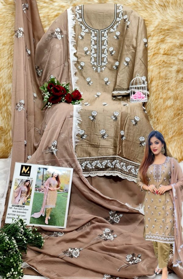 MARIYAH DESIGNER M 165 PAKISTANI SUITS IN INDIA