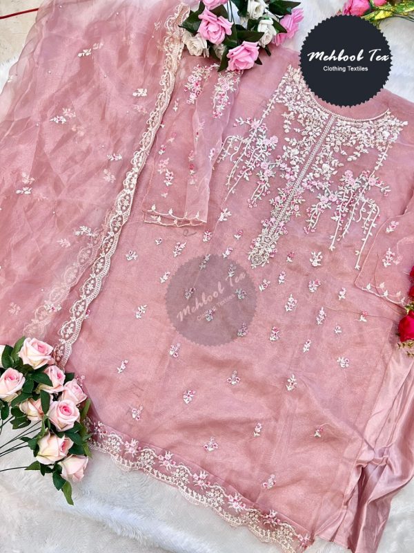 MEHBOOB TEX 7773 MAGIC PINK PAKISTANI SUITS