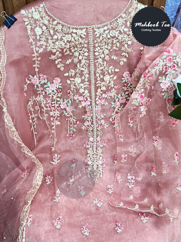 MEHBOOB TEX 7773 MAGIC PINK PAKISTANI SUITS