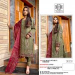 MUSHQ M 187 A PAKISTANI SUITS BY SHRADDHA DESIGNER