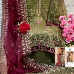 MUSHQ M 187 A PAKISTANI SUITS BY SHRADDHA DESIGNER