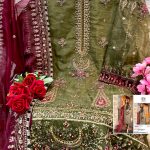 MUSHQ M 187 A PAKISTANI SUITS BY SHRADDHA DESIGNER