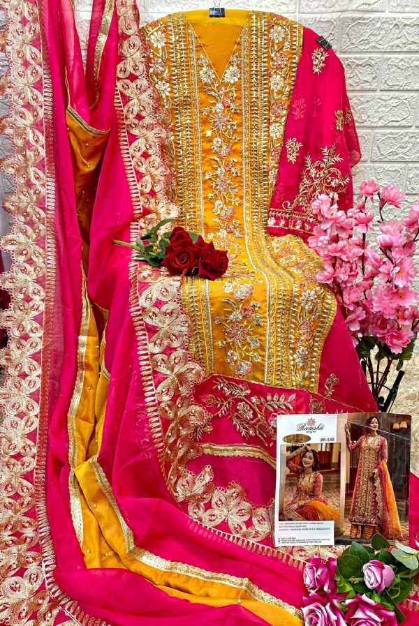 RAMSHA FASHION R 548 PAKISTANI SUITS IN INDIA