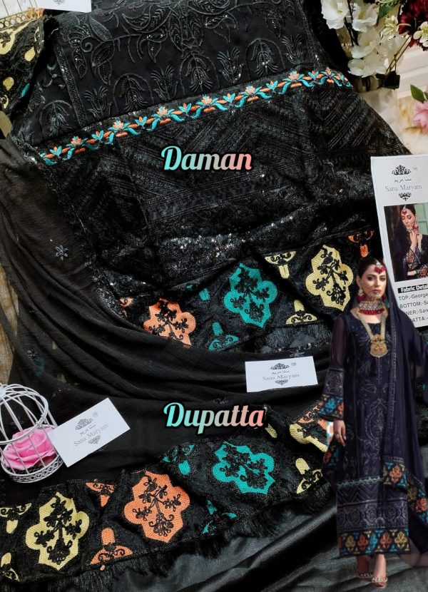 SANA MARYAM SM 133 BLOCK BUSTER PAKISTANI SUITS