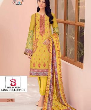 SHREE FABS 2471 BIN SAEED PAKISTANI SUITS