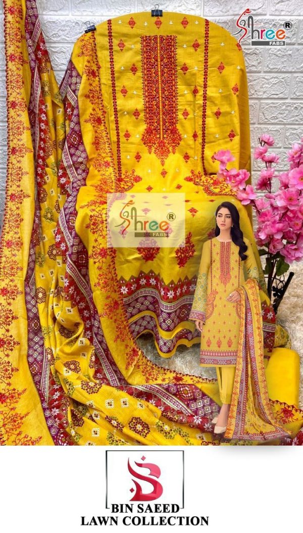 SHREE FABS 2471 BIN SAEED PAKISTANI SUITS