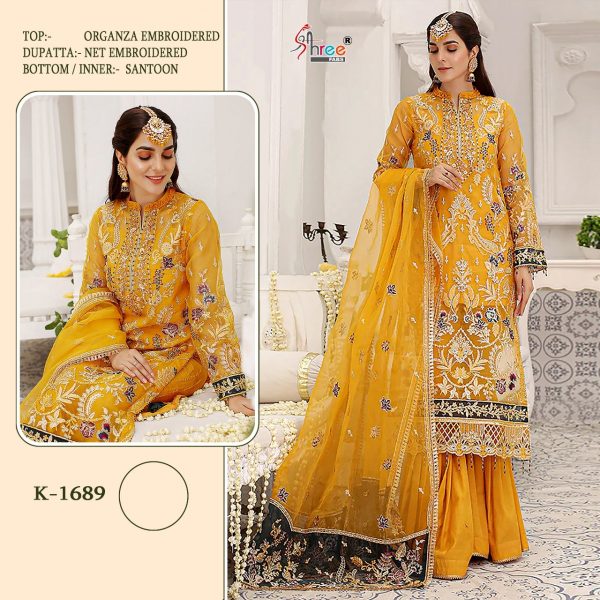 SHREE FABS K 1689 PAKISTANI SUITS IN INDIA